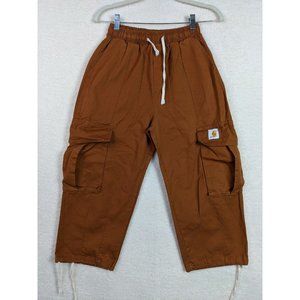 Carhartt  Women's pull on Wasit Utility Cargo cropped Pant Size SMALL